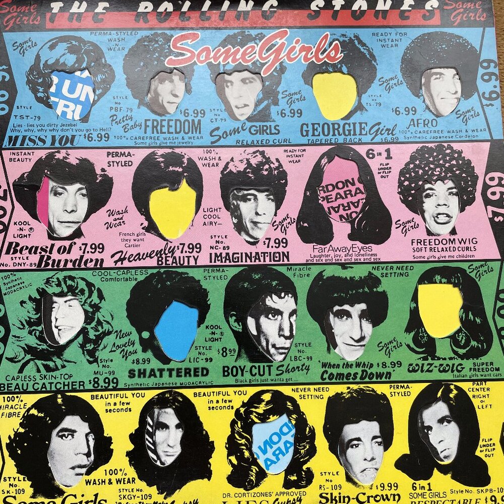 Rolling Stones Some Girls Vinyl 1978 Great